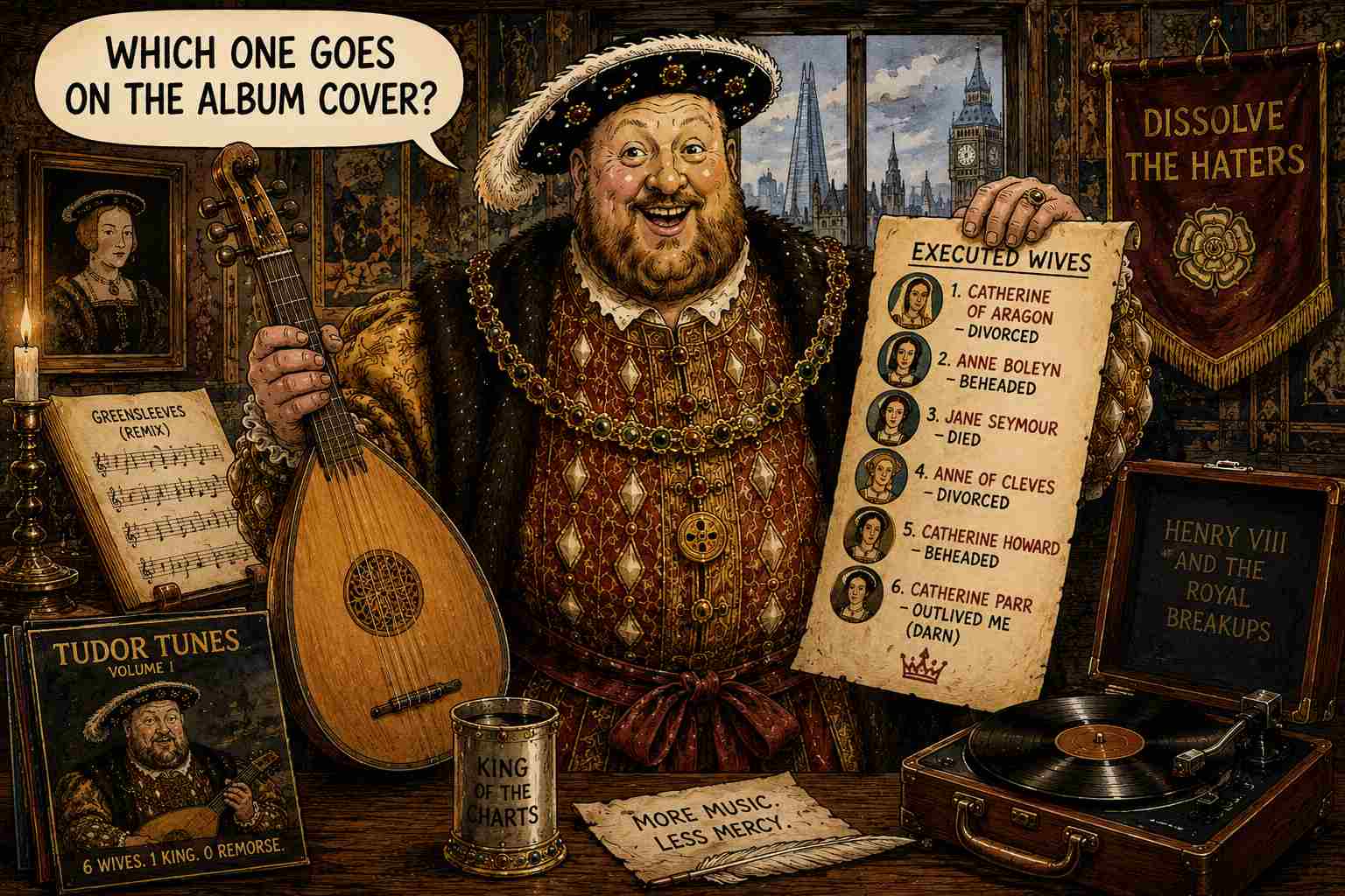 Henry VIII, Secretly a Musician
