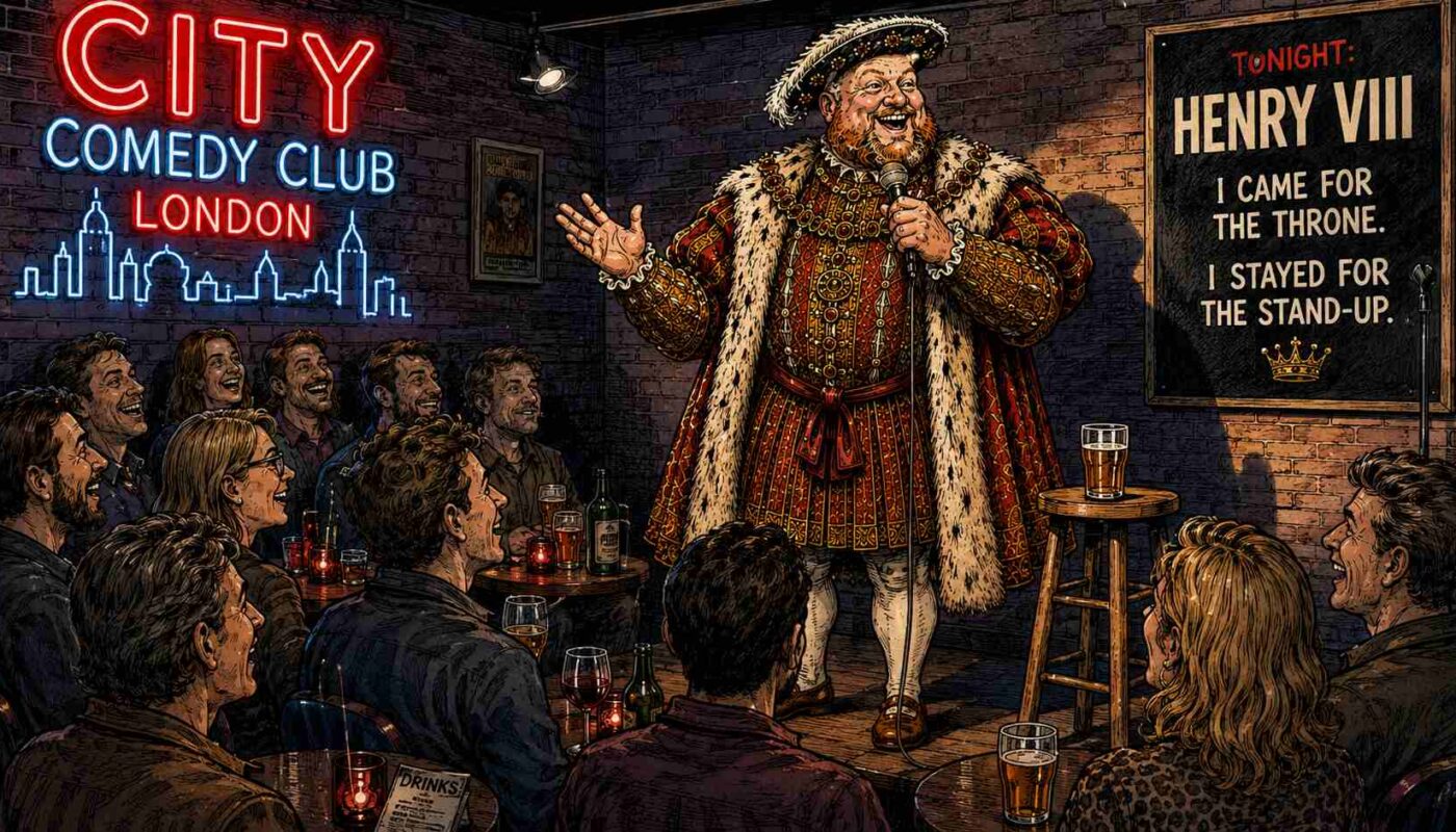 Henry VIII At Comedy Station Blackpool: Codpiece Defence